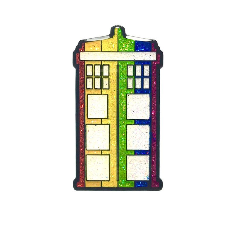 76072 GeekyKinky PrideWHOPhoneboothPin MAIN