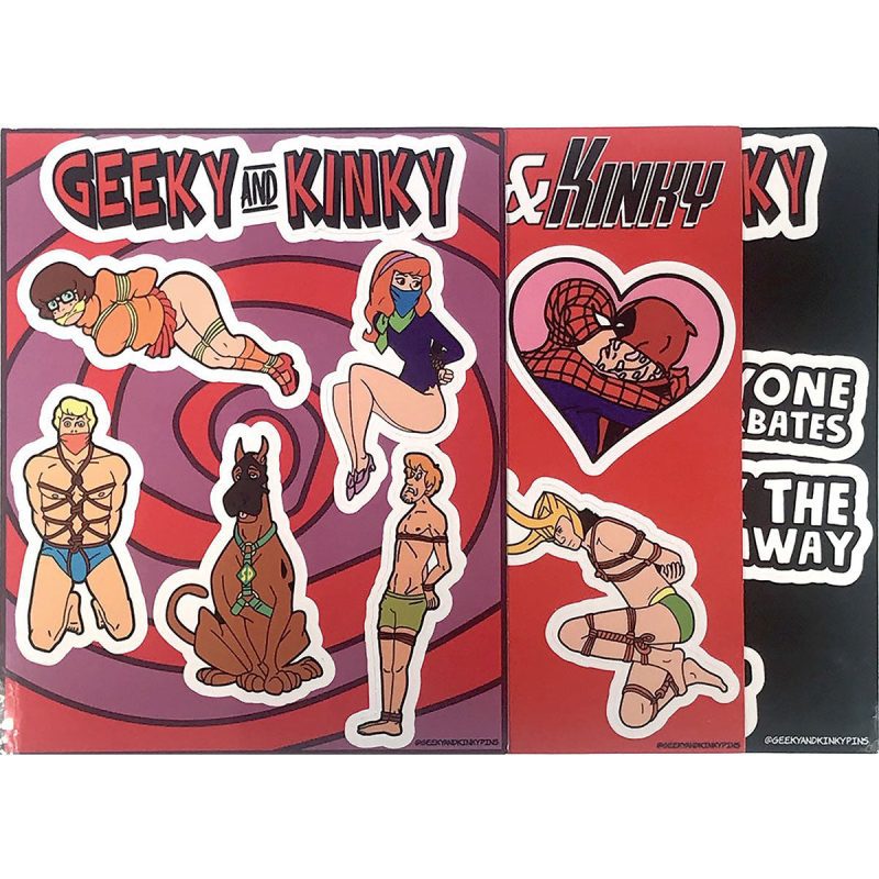 76086 GeekyKinky StickersPack MAIN