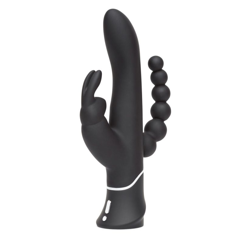 A00702 Lovehoney Happy Rabbit Elite Triple Curve Black MAIN