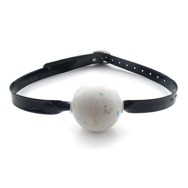 A01228 Candy Jawbreaker Ball Gag Black MAIN