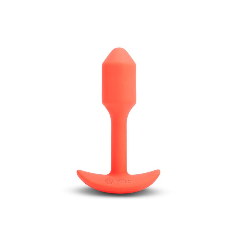 A01683 BVibe VibratingSnugPlugOrange MAIN